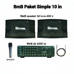 Paket Karaoke Sound Sistem BMB Kualitas Mantap Garansi Resmi