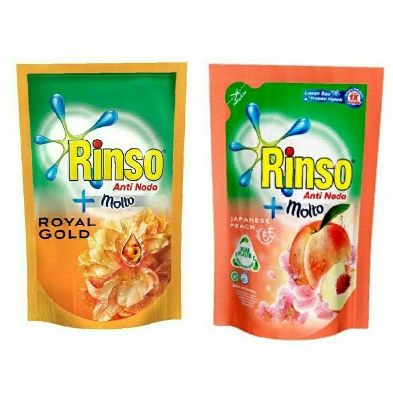 rinso cair 510ml peach/rinso cair 510ml/rinso molto 510ml peach/rinso molto peach 510ml/rinso molto 