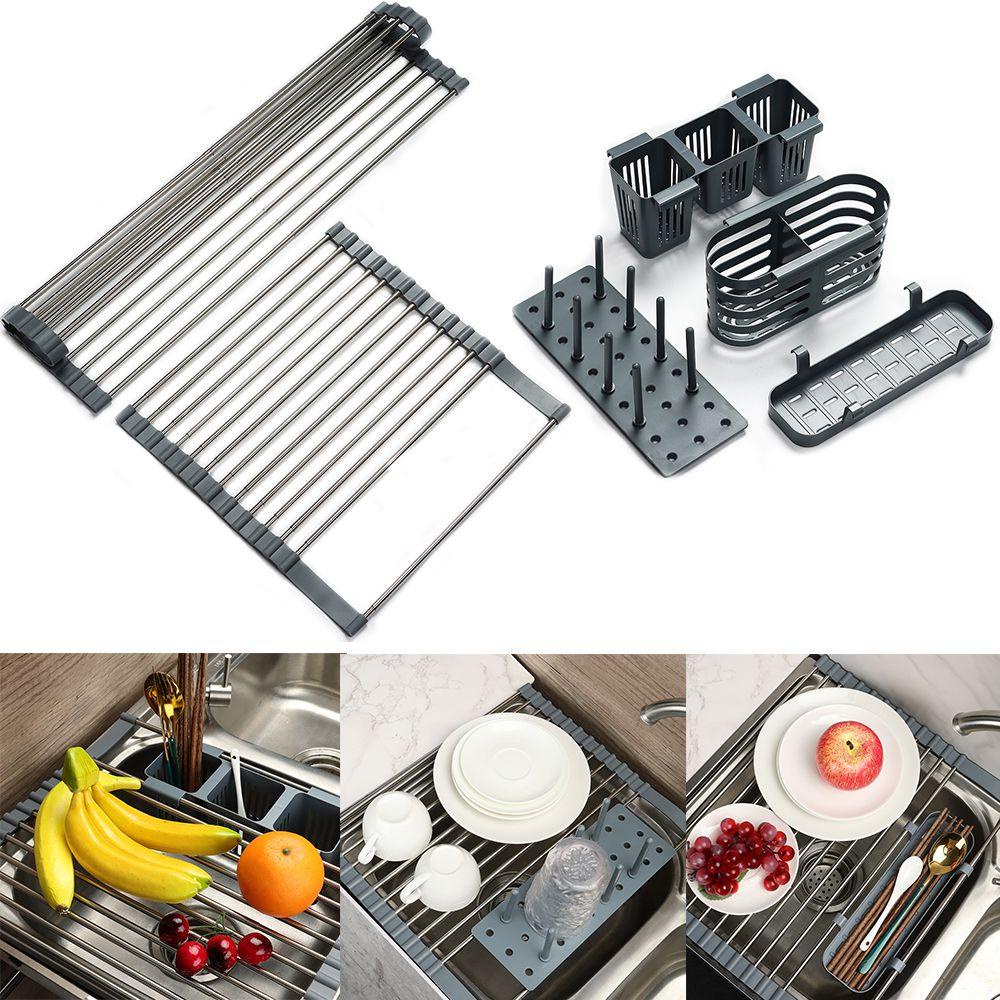 Suyo Rak Pengering Buah / Sayuran Adjustable Bahan Stainless Steel