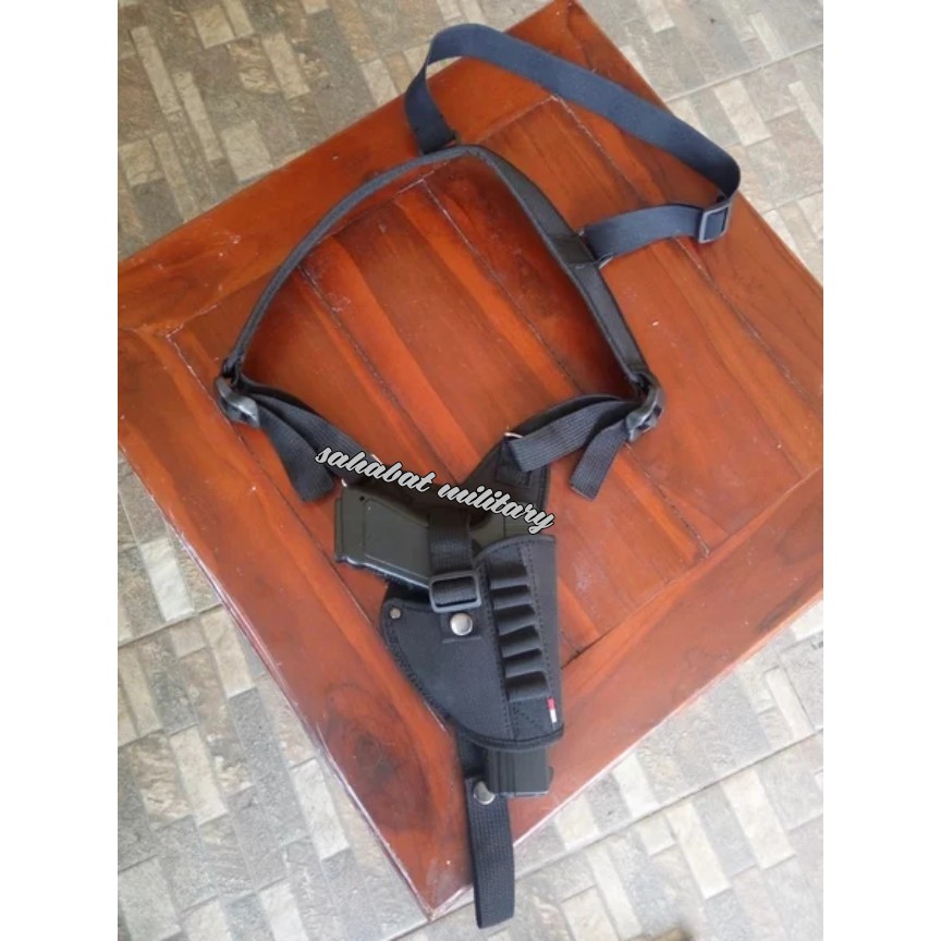 Sarung Pistol Dalam  Ketiak/Holster/  Case Airsoft/ Airsoftgun/ Sarung Pistol Ketiak