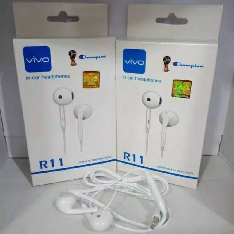 HF HEADSET SAMSUNG R11 BRANDED ORIGINAL KUALITAS BAGUS