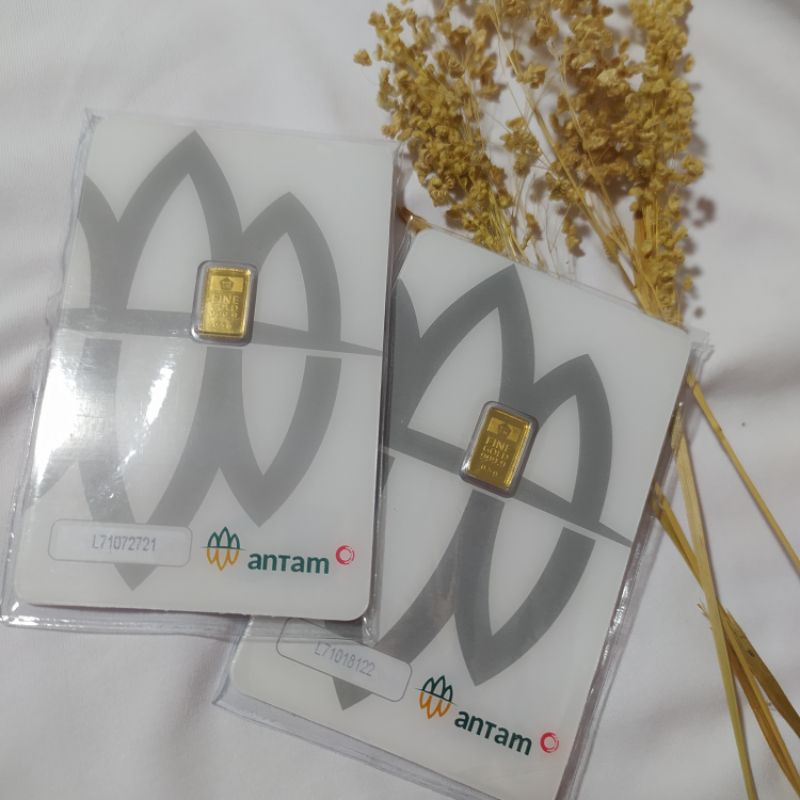 Logam Mulia Antam 0,5g ; 1g