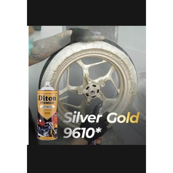 Pylok Diton Premium Silver Gold 9610 Cat Silver Semu Gold 400cc
