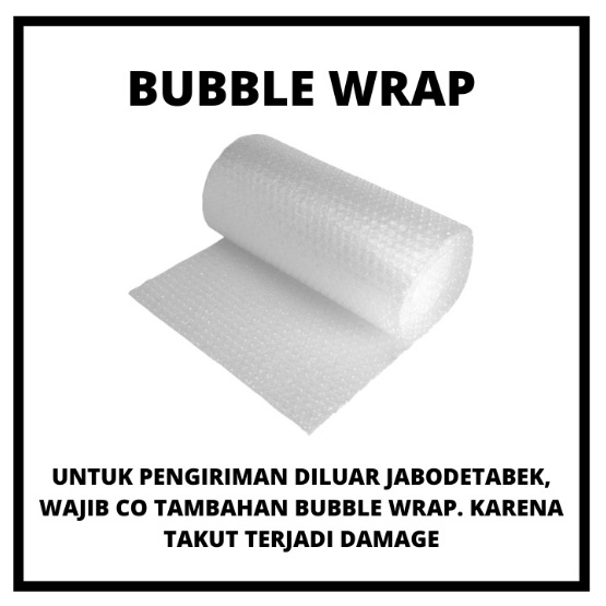 BUBBLE WRAP TAMBAHAN PACKING SUPAYA PAKET LEBIH AMAN