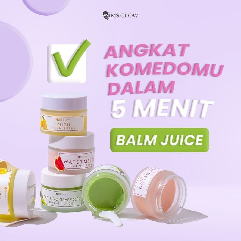 BALM JUICE MS GLOW ORIGINAL YUZU WATERMELON CACTUS