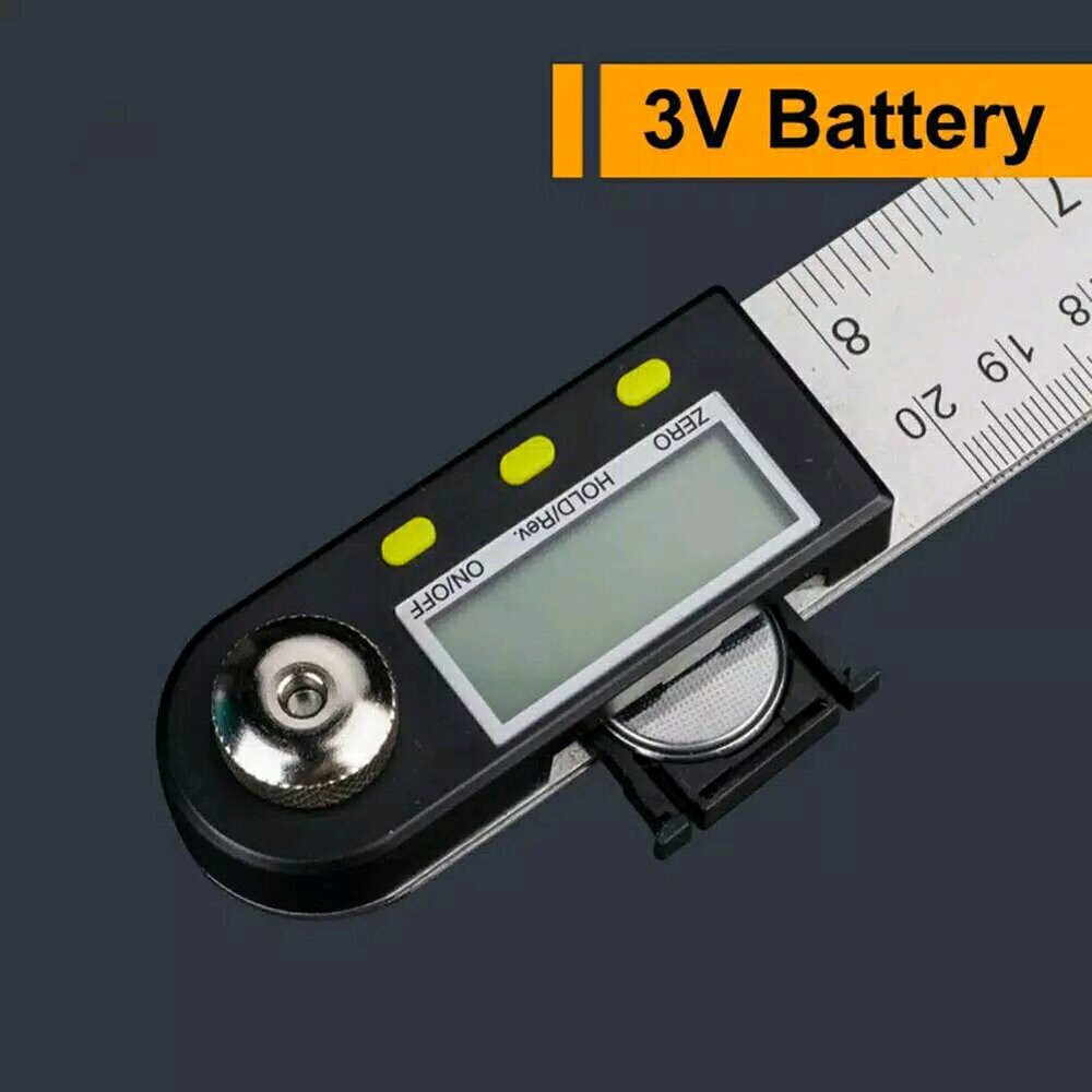 

Penggaris Sudut Derajat Stainless Steel Digital Protractor Ruler Meter Angle Inclinometer Murah