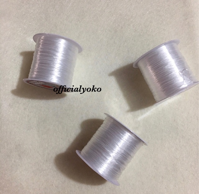 Senar Karet Jepang Elastis/roll (ukuran ada di gambar)