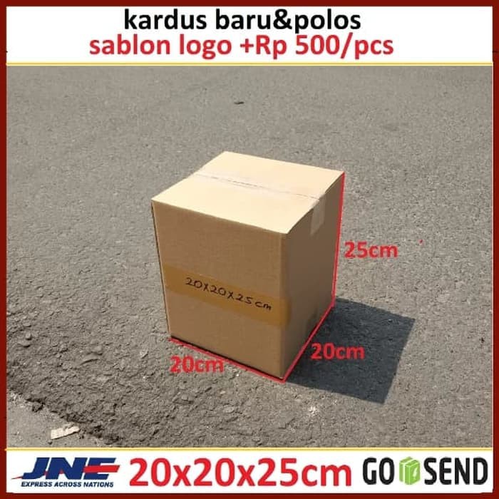 

Unik Kardus ukuran 20x20x25cm Limited