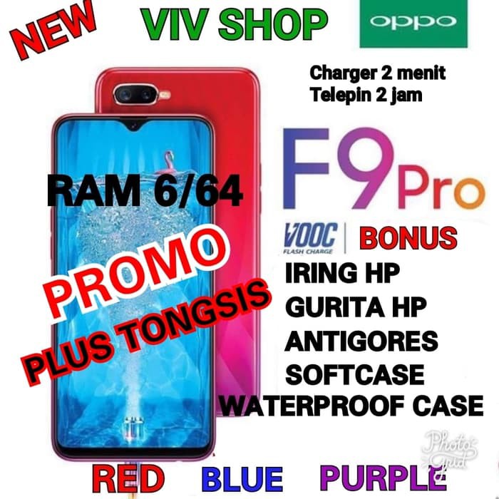 Oppo f9 baru dan garansi resmi Indonesia | Shopee Indonesia