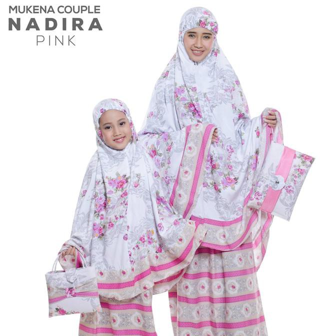DISKON MUKENA BALI COUPLE NADIRA TSP SEPASANG IBU DAN ANAK KEKINIAN MURAH GROSIR IMPORT ORIGINAL