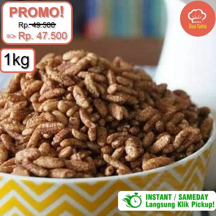 

Diskon Rice Crispy Krispi Lonjong Kiloan Rasa Coklat 1kg / Rice Krispies Diskon