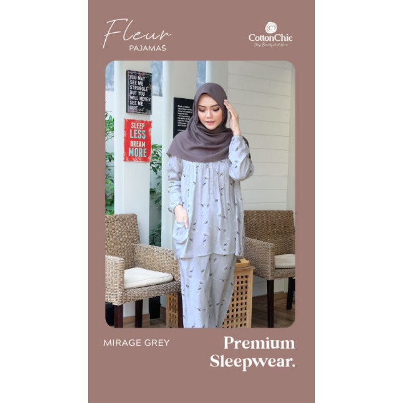 Fleur Pajamas Cotton Chic