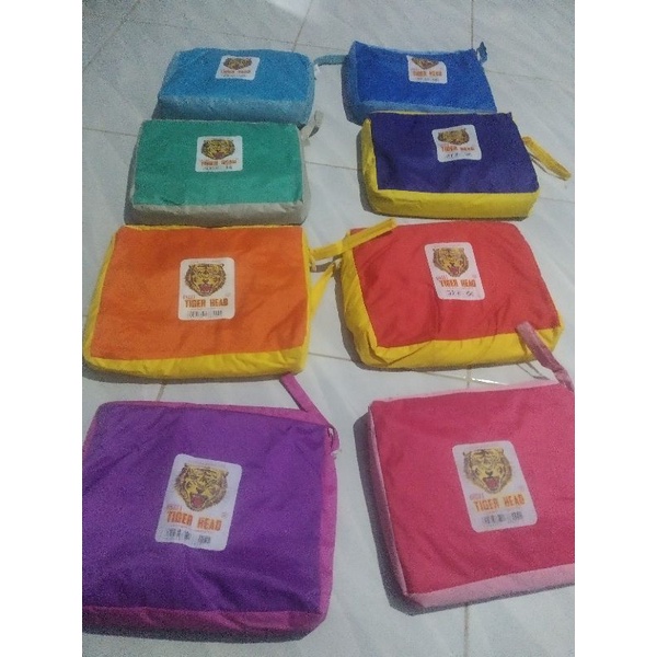 Jas hujan setelan celana anak metro kid tiger head bahan mirip axio