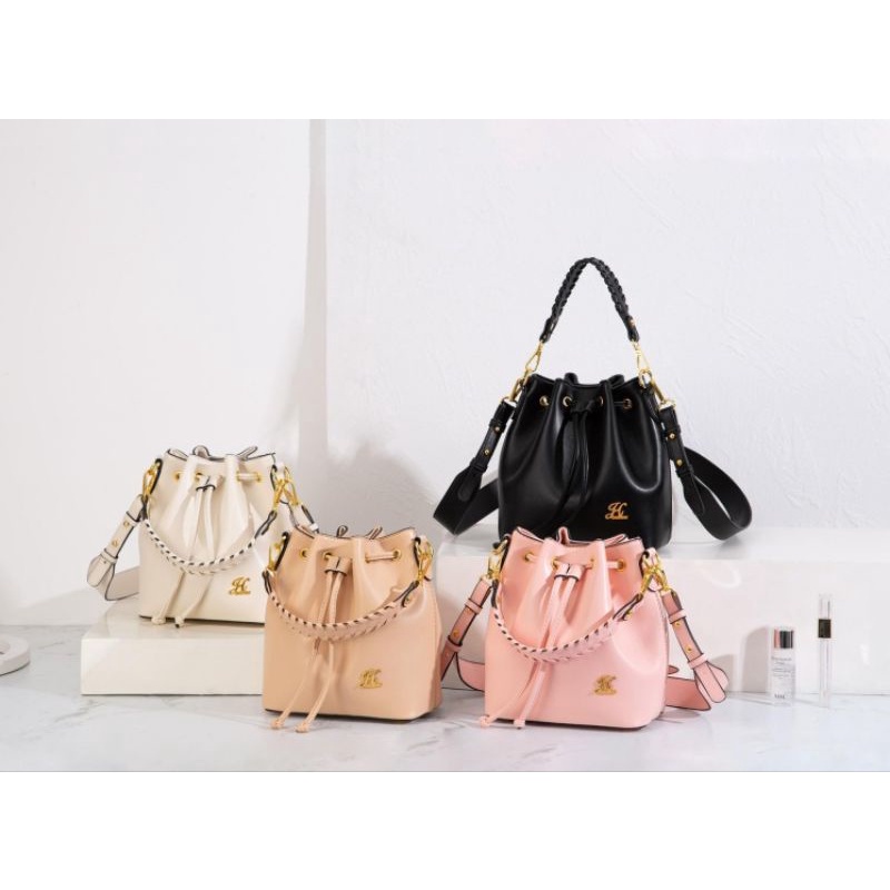 EVY BAG JIMS HONEY ORI TAS SELEMPANG WANITA IMPORT FASHION CEWEK KOREA BUCKET SLING BAG BAHU MURAH