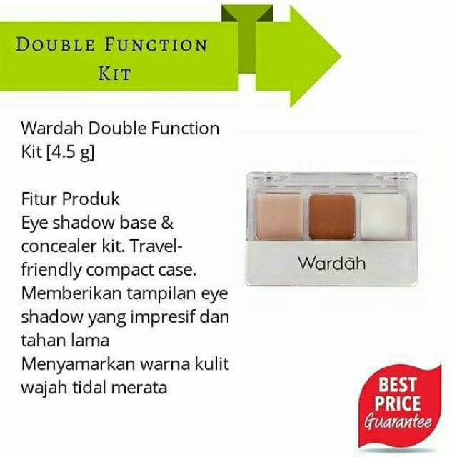 Wardah Double Function Kit 45 gr