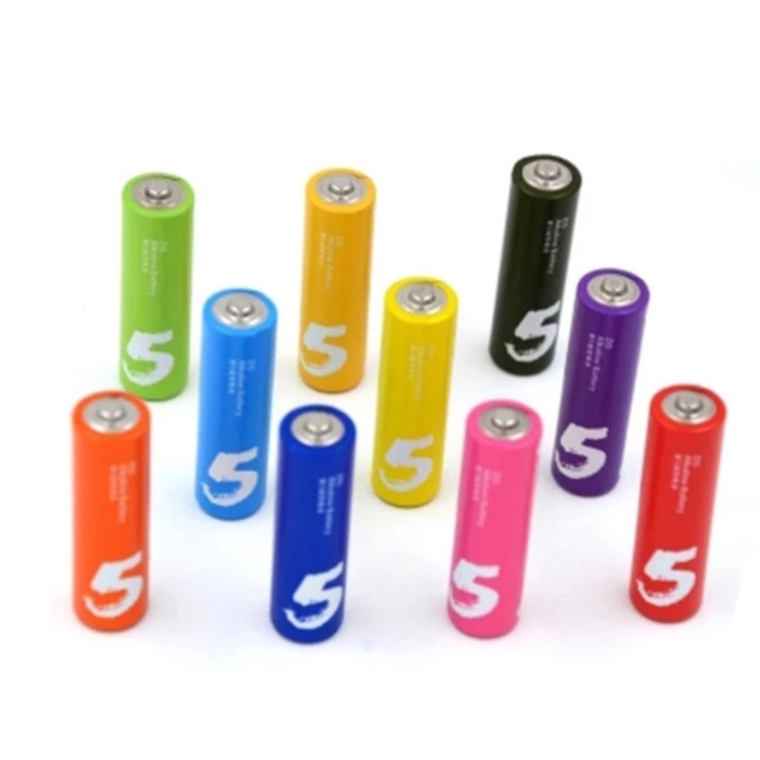 MIJIA RAINBOW 10pcs BATTERY AAA Zi7 - AA Zi5 - Alkaline Baterai