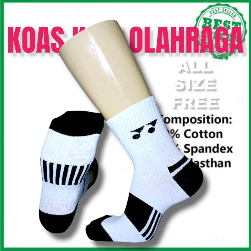 Kaos Kaki Sport/Kaos Kaki Badminton/Kaos Kaki Kekinian/Kaos Kaki Lari