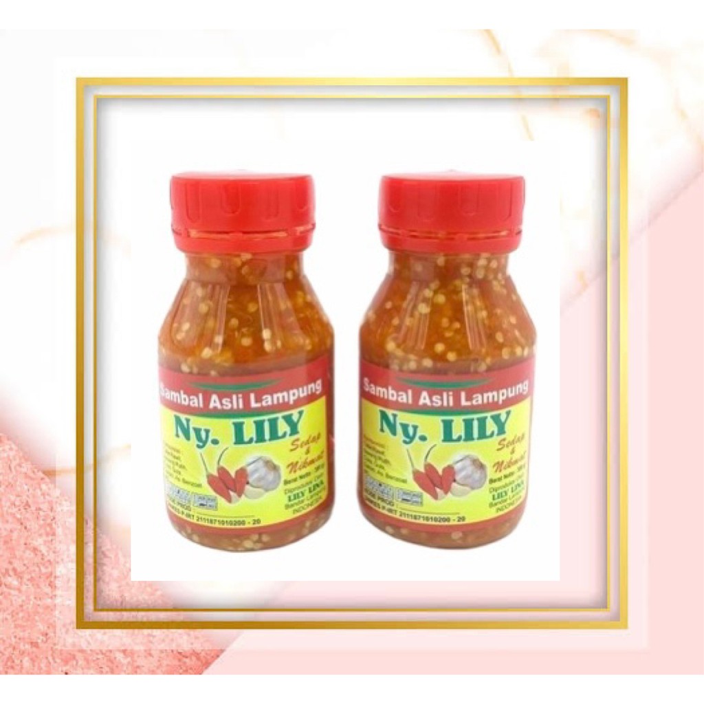 

Sambal Bawang Ny Lily Asli Lampung Kemasan Botol 300g