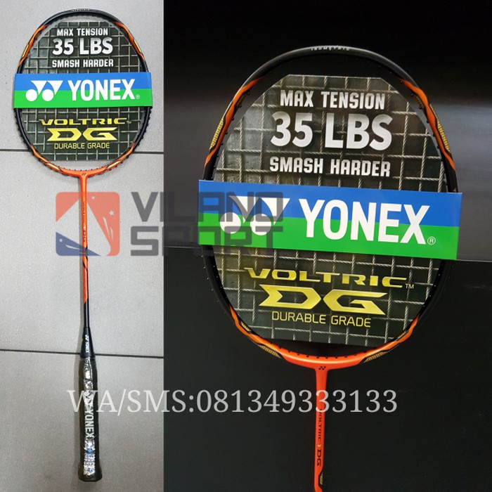 Raket Badminton Voltric 1 DG Orange