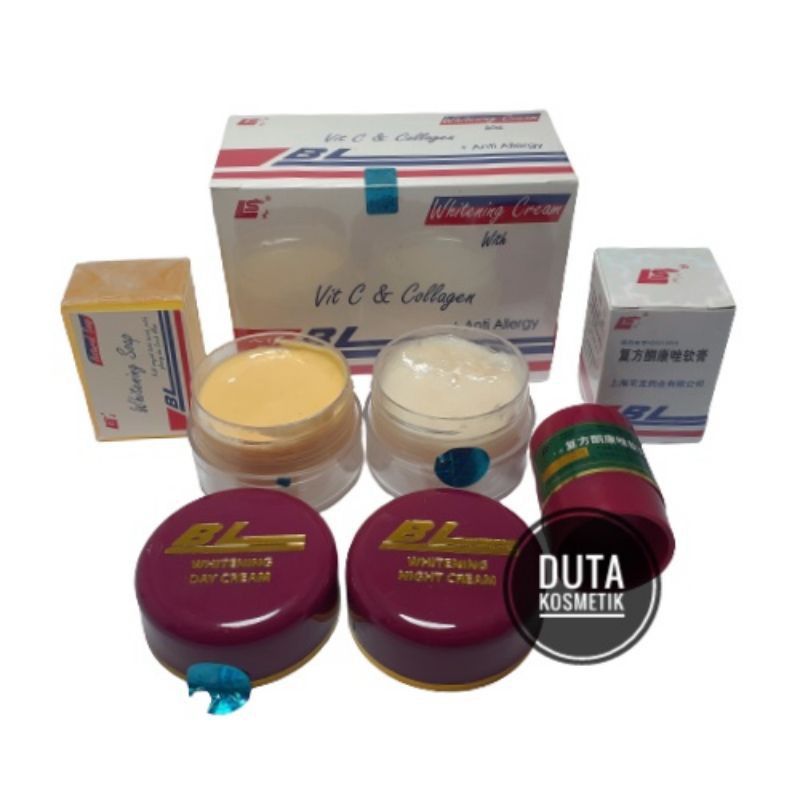 PAKET CREAM BL WHITENING VIC &amp; COLLAGEN 4IN1 ORIGINAL