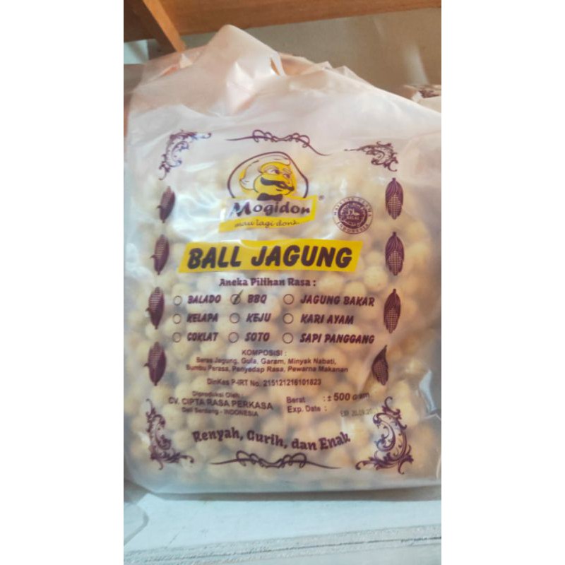 

chiki ball jagung 500gr bungkus snack pabrikan coklat