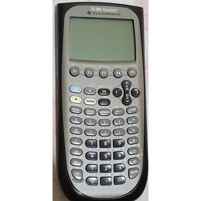 

TEXAS INSTRUMENT TI-89 TITANIUM Graphic Matematika Calculator Kalkulat - Hitam
