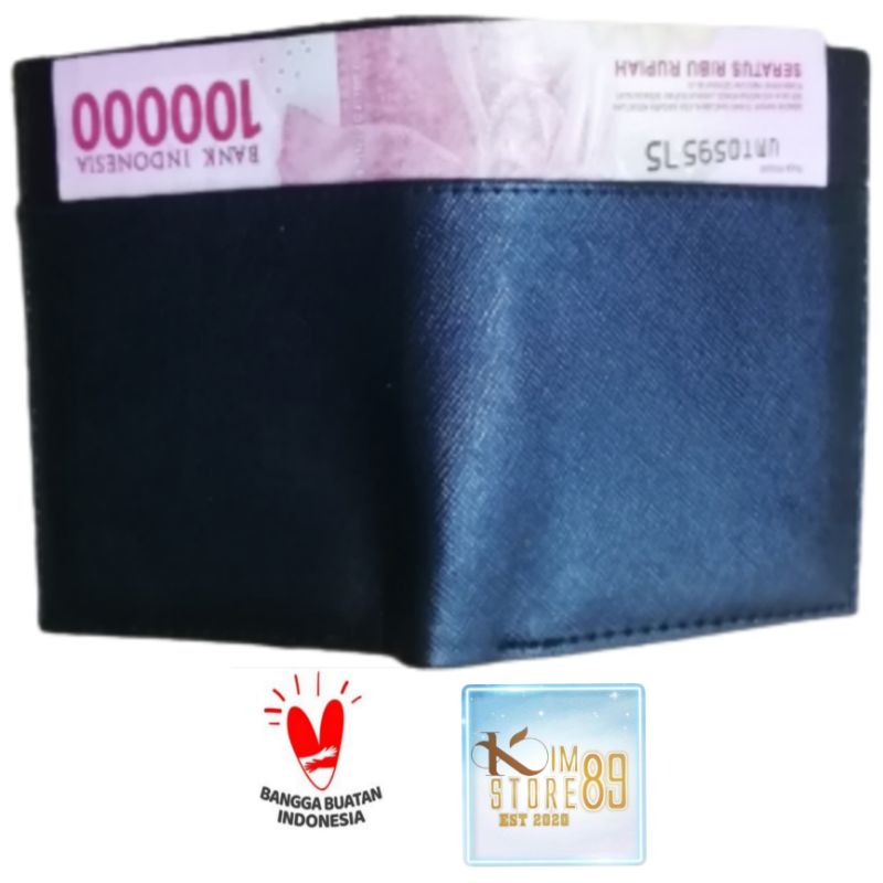 Dompet Kartu Nama Double Slot Pria Wanita