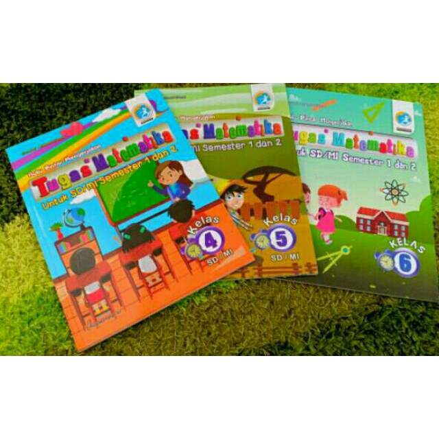 Buku Tugas Matematika SD Kelas 4 5 6