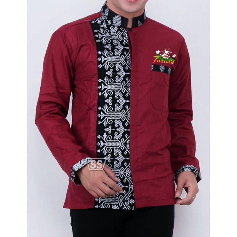 BATIK PANJANG PSHT TERBARU - BATIK PSHT PANJANG BORDIR