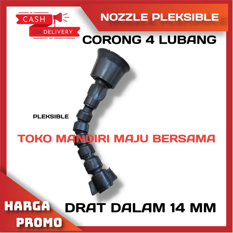 NOZZLE / NOZZLE CORONG PLEXIBLE / ELASTIS SPRAYER ELEKTRIK / KNAPSAK