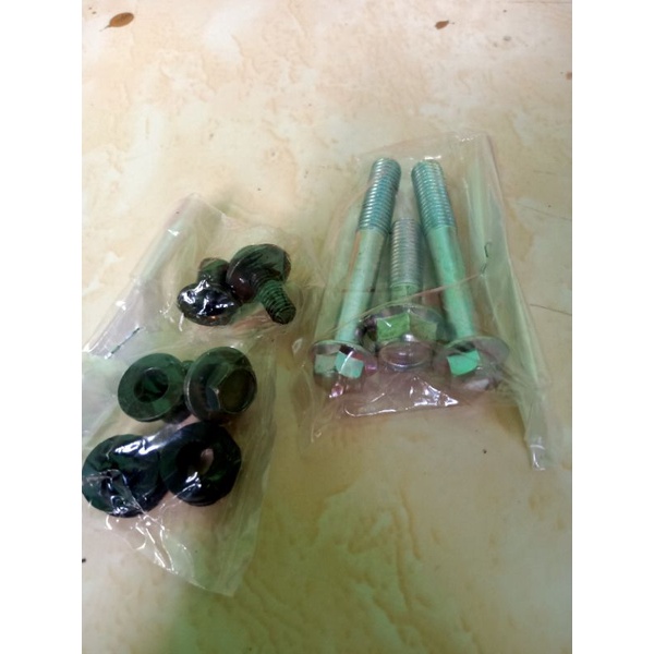 PAKET BAUT BAUD BEHEL + BAUT TUTUP KNALPOT VARIO 125 150 LED