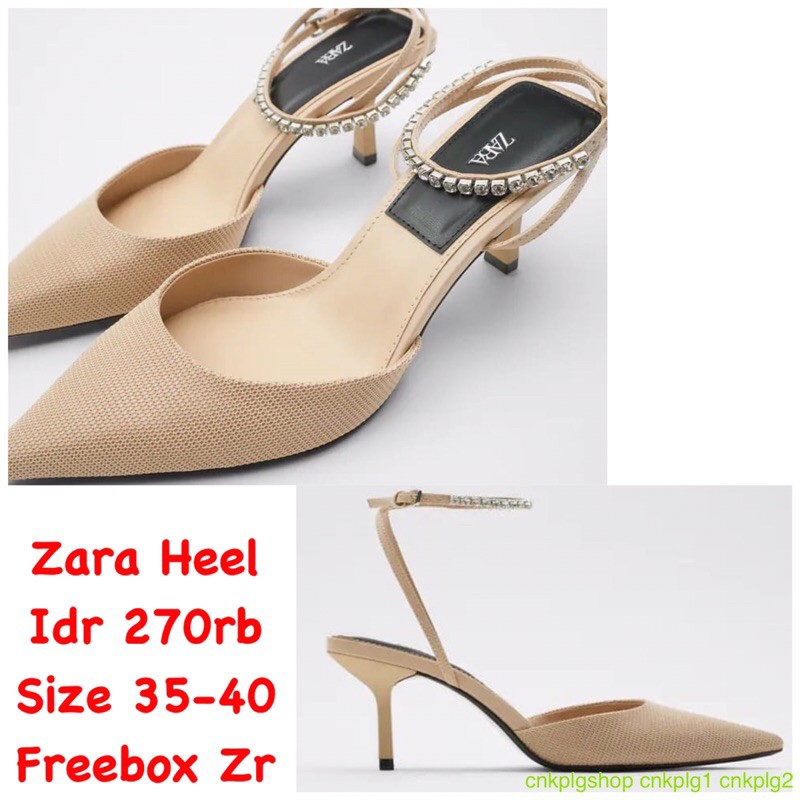 Sendal zara heel