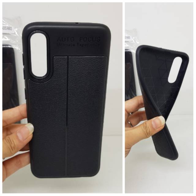 Auto Focus Samsung A30S A50S A50 6.4&quot; Leather Soft Case Samsung Galaxy A307 A507 A505 Kulit Jeruk