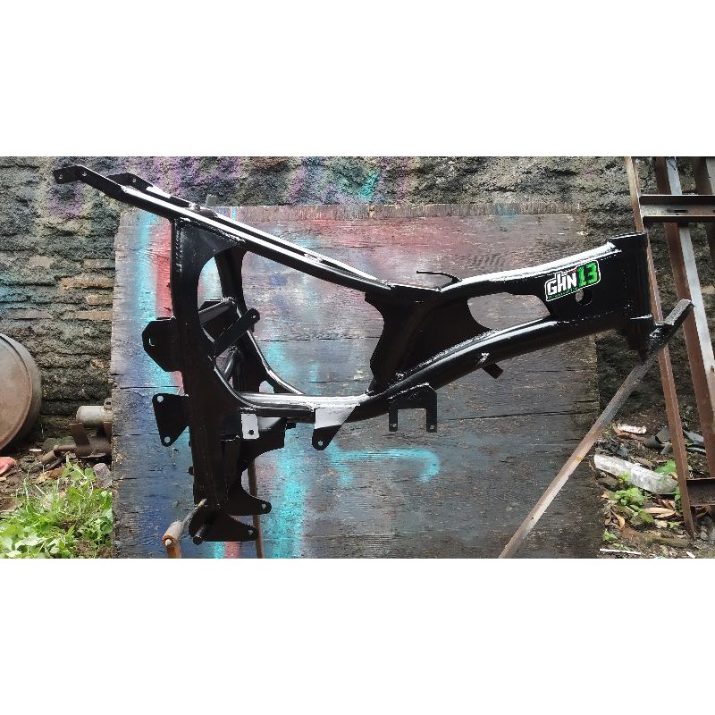 rangka trail bebek standard