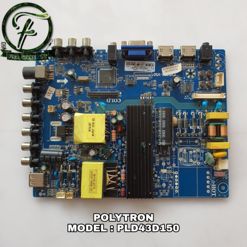 MB MOBO MAINBOARD MOTHERBOARD MESIN TV LED POLYTRON PLD43D150 PLD 43D150