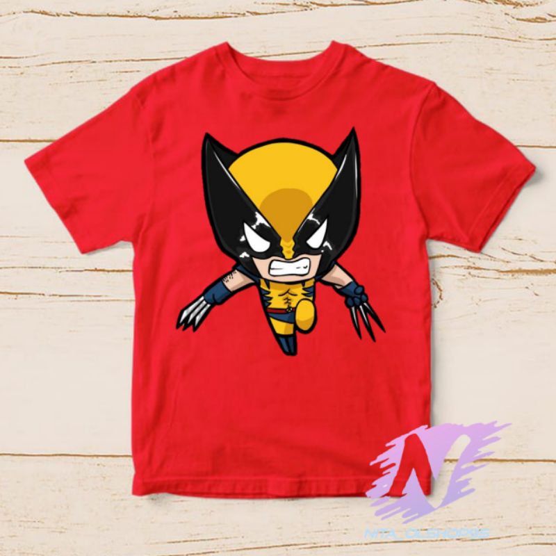 kaos anak superhero Capcom xmen