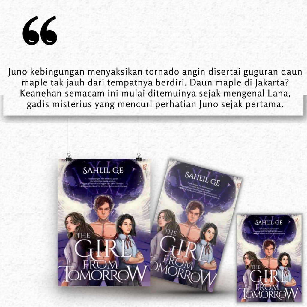 

THE GIRL FROM TOMORROW -NOVEL