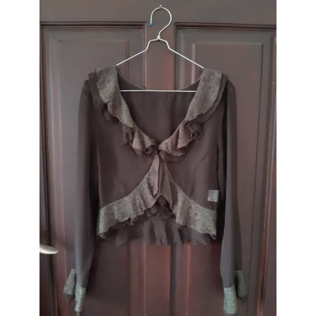 Outer Kawaii Warna Coklat Brand Destiny (Preloved)