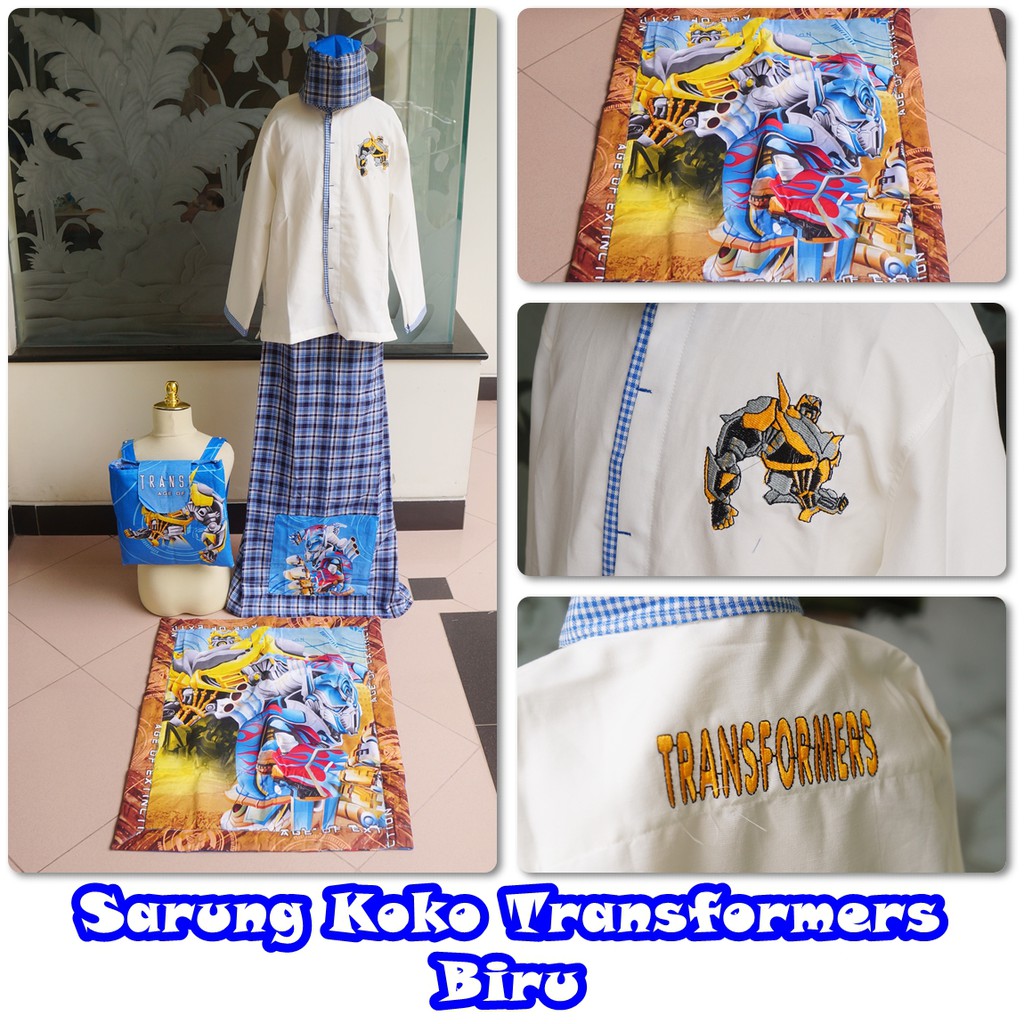 Baju Koko Anak Transformer ( BAJU NYA SAJA )