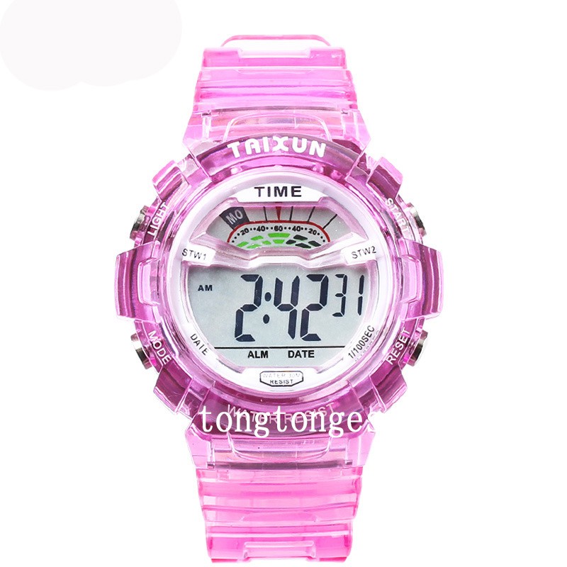 ✅[COD] Jam Tangan Wanita Jelly Transparan Murah Bening W60