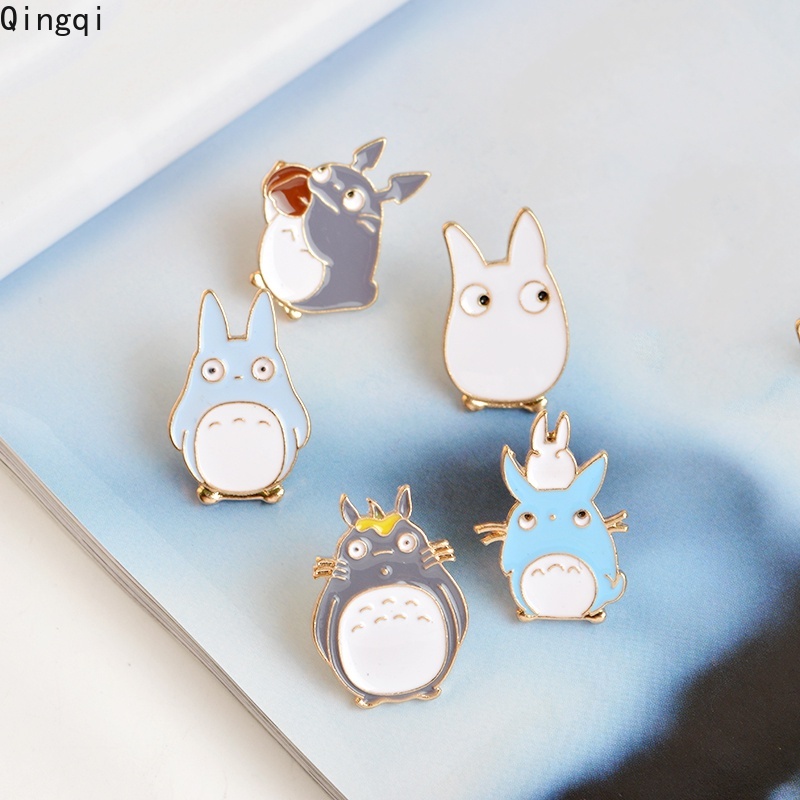 Bros Pin Enamel Desain Kartun Anime Jepang My Totoro Untuk Dekorasi