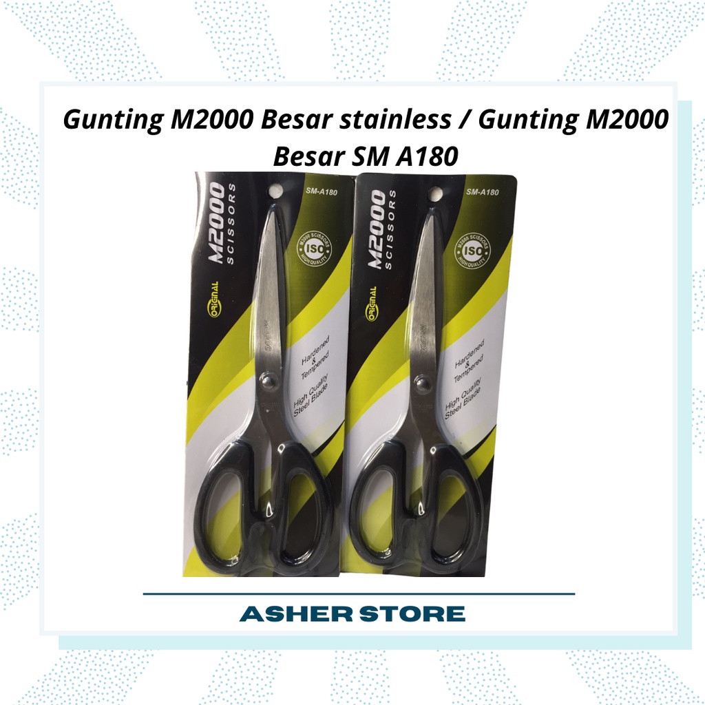 

Gunting M2000 Besar stainless / Gunting M2000 Besar SM A180