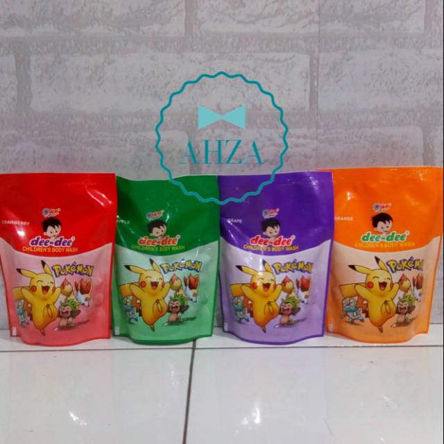 AHZA DEE DEE BODYWASH ANAK REFILL 200ML