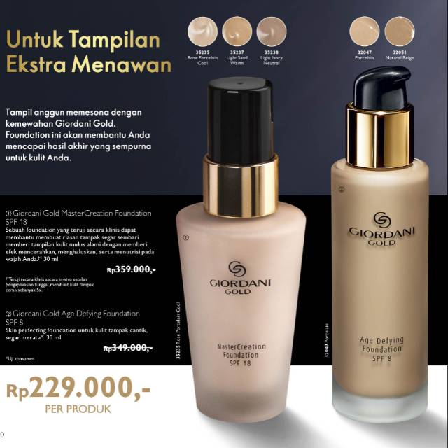Foundation oriflame
