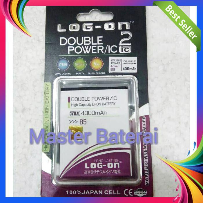 BATERAI ADVAN VANDROID B5 DOUBLE POWER IC PROTECTION