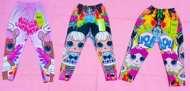 Legging Fullprint anak Estimasi 5bulan - 5tahun