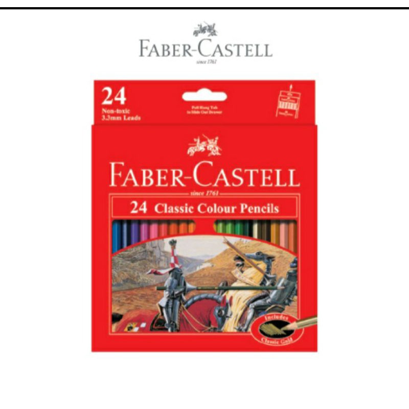 

Faber Castell 24 Classic Colour Pencils
