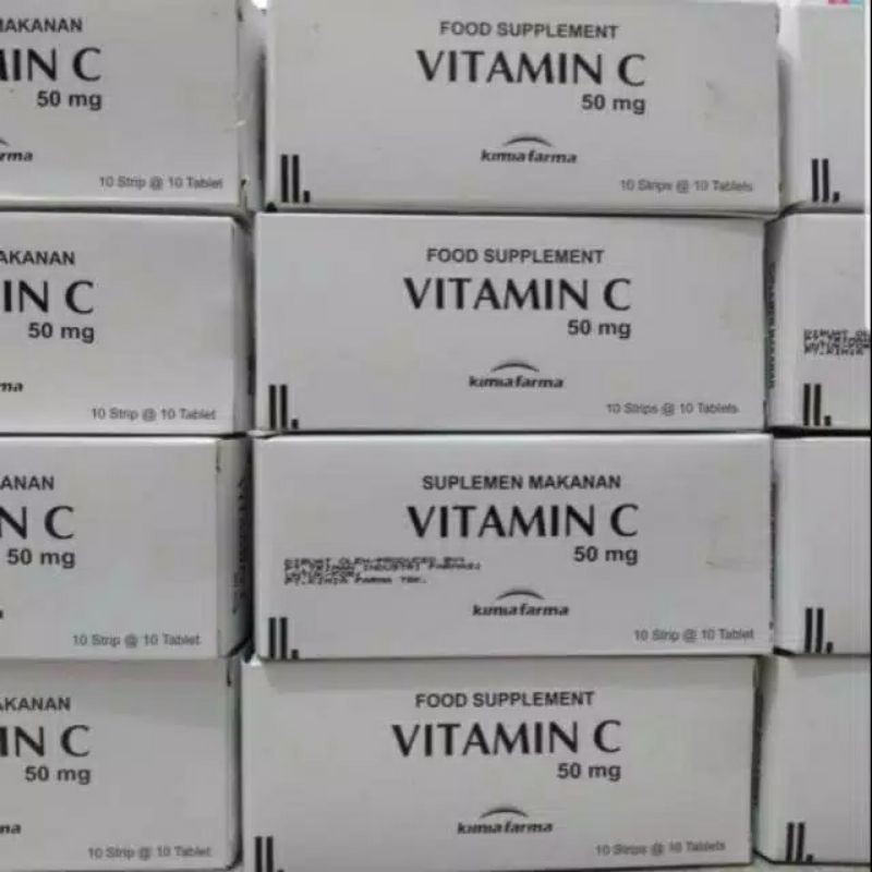 VITAMIN C 50mg KIMIA FARMA