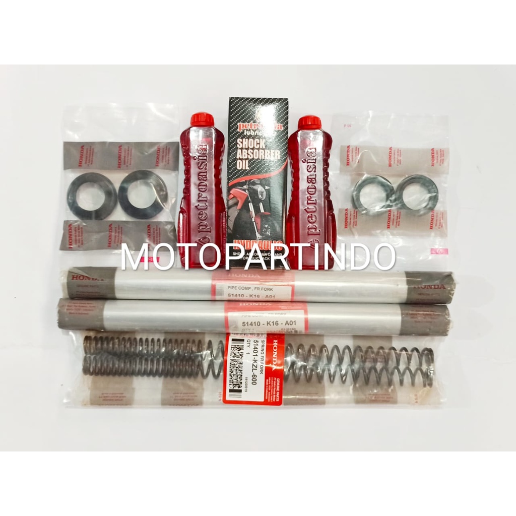 Paket As Shock Depan Seal Shock Plus Per Shock BEAT ESP TUTUP AS SHOCK Model Drat