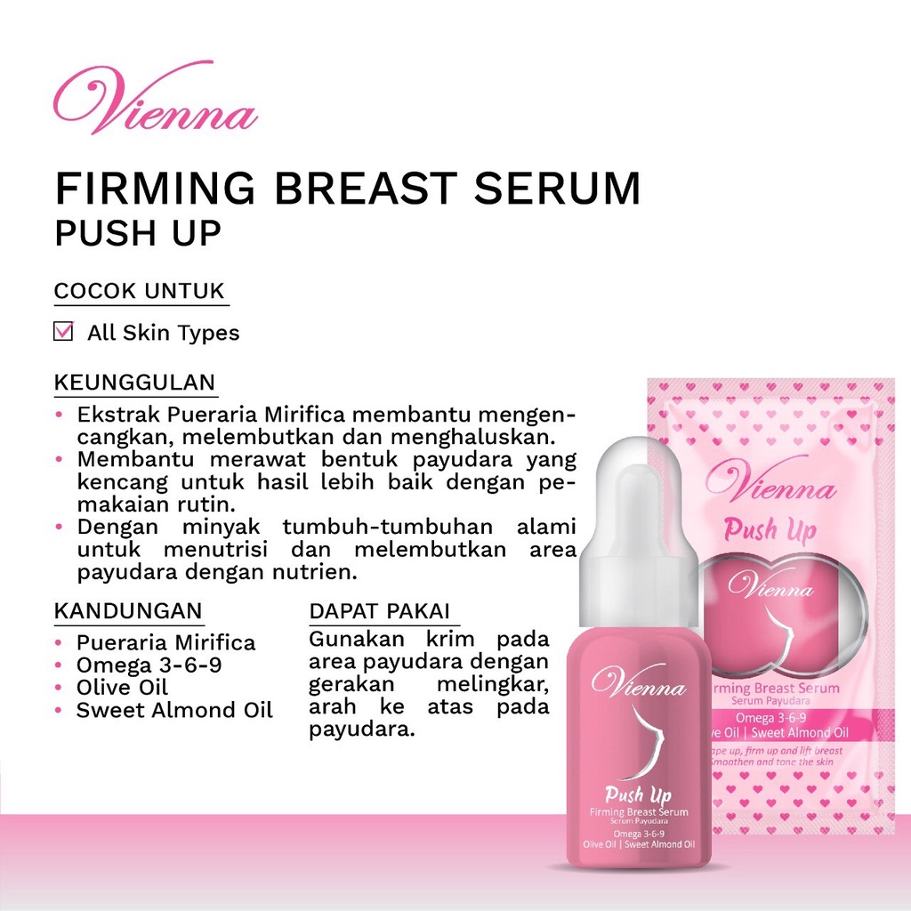 VIENNA FIRMING BREAST SERUM PUSH UP 35mL